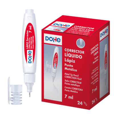 Dohe - Expositor de Corrector líquido en formato lápiz, 7 ml -24 uds.