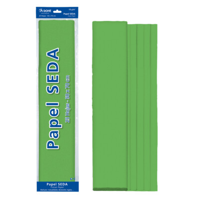 Dohe - Papel seda 25 hojas, 50x70 cm, verde