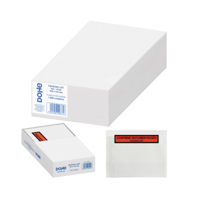 Dohe - Caja de 1.000 Uds Packing List 180x140 mm
