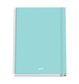 Dohe – Cuaderno A4 Espiral Tapa Dura – Color Verde – Colección Serenity