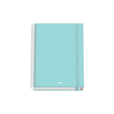 Dohe - Cuaderno A5 Espiral Tapa Dura - Color Verde - Colección Serenity
