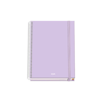 Dohe - Cuaderno A5 Espiral Tapa Dura - Color Morado - Colección Serenity