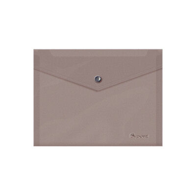 Dohe - Sobre Broche Translucido P.P. Cuarto Gris