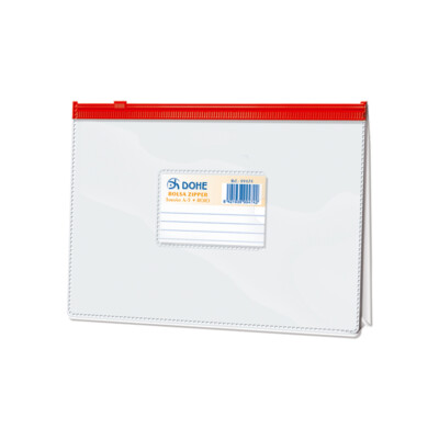Dohe - Bolsa Zipper A5 Apaisado Expandible Rojo