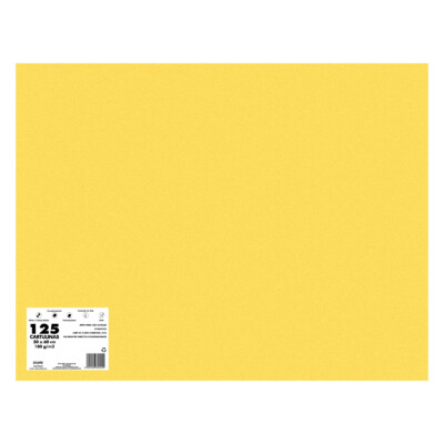 Dohe - Cartulina 125 hojas en 65 x 50 cm - Oro