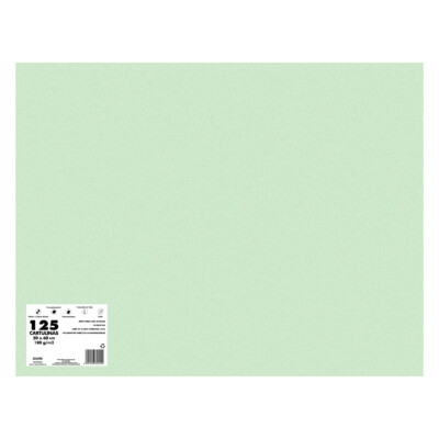 Dohe - Cartulina 125 hojas en 65 x 50 cm - Verde Alface