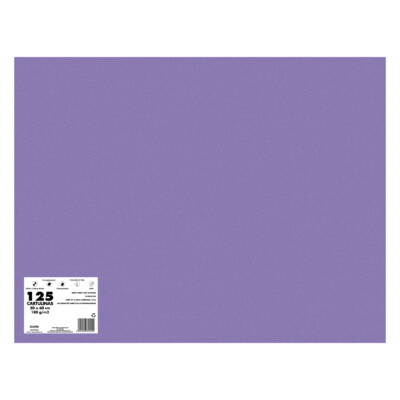 Dohe - Cartulina 125 hojas en 65 x 50 cm - Violeta