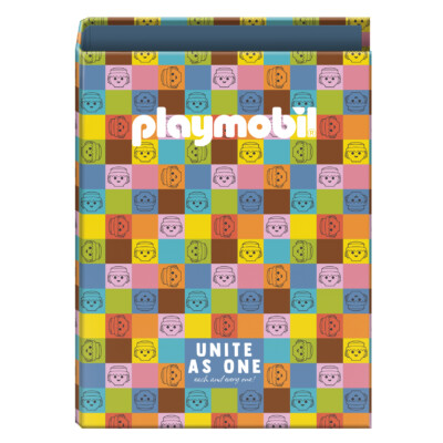 Dohe - Carpeta tamaño Folio de 4 Anillas 40 mm - Playmobil - Unite As One