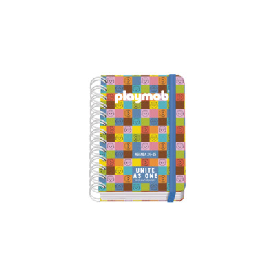 Dohe - Agenda Escolar 2025 - 2026 - Tamaño A6 - Wire'o - Playmobil - Unite As One