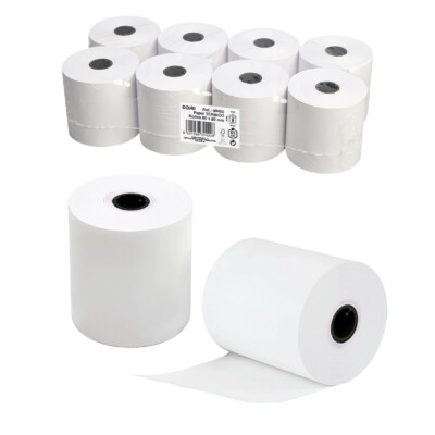 Dohe - Rollo papel térmico - 80 x 80 mm - 51 metros