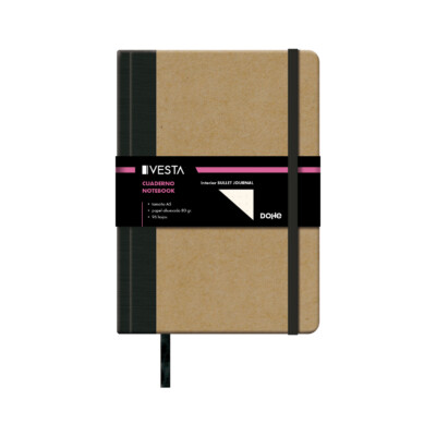 Cuaderno Vesta Nature Cartoné - Tamaño A5 - Bullet