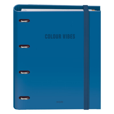 Dohe - Carpeta Recambio Anillas 35 mm - Color Azul - Colección Colour Vibes