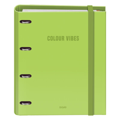 Dohe - Carpeta Recambio Anillas 35 mm - Color Lima - Colección Colour Vibes