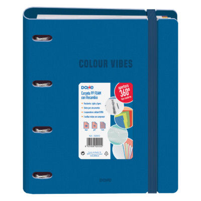 Dohe - Carpeta Polyfoam - Color Azul - Colección Colour Vibes