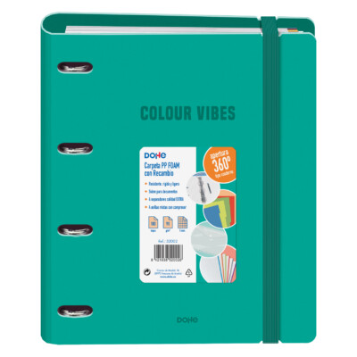 Dohe - Carpeta Polyfoam - Color Verde - Colección Colour Vibes