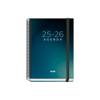 Dohe - Agenda escolar 2025-2026 - Tamaño A5 - Semana Santa - Modelo Boleral - Prime