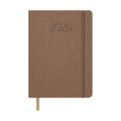 Dohe - Agenda Manhattan - Día página - 14 x 20 cm. - Color Cámel