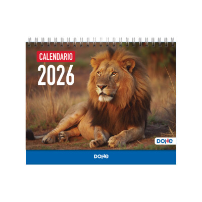 Dohe - Calendario pared - tamaño 15 x 21 cm. - Modelo Fauna Salvaje