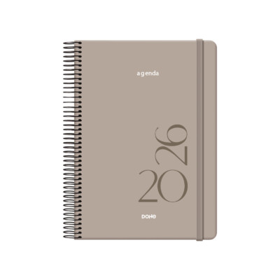 Dohe - Agenda Montana - Día página - 14 x 20 cm. - Color Teja