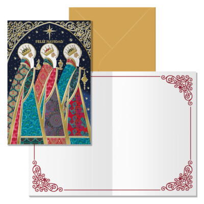 Dohe - Tarjeta de Felicitación Navidad - Tamaño 11,5 x 17 cm - Modelo Presentes