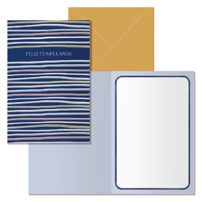 Dohe - Tarjeta de Felicitación Cumpleaños - Tamaño 11,5 x 17 cm - Modelo Sailor