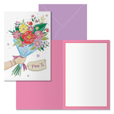 Dohe - Tarjeta de Felicitación - Tamaño 11,5 x 17 cm - Modelo Wishes