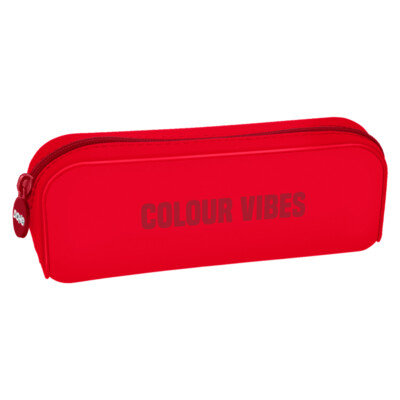 Dohe - Portatodo de silicona - Colour Vibes - Rojo