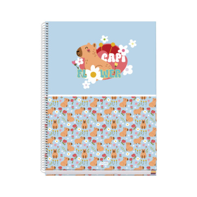 Dohe - Cuaderno A4 Espiral tapa dura - Capi Flower