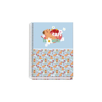 Dohe - Cuaderno A5 Espiral tapa dura - Capi Flower
