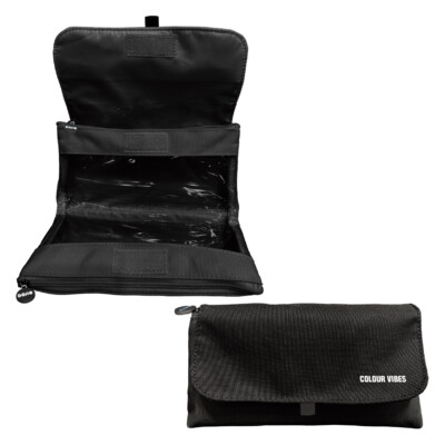 Dohe - Portatodo Doble con solapa - Colour Vibes - Negro