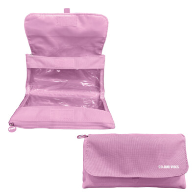 Dohe - Portatodo Doble con solapa - Colour Vibes - Rosa