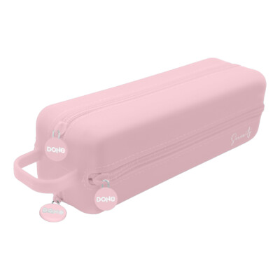 Dohe - Portatodo doble de silicona - Serenity - Rosa