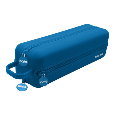 Dohe - Portatodo de silicona cuádruple - Colour Vibes - Azul