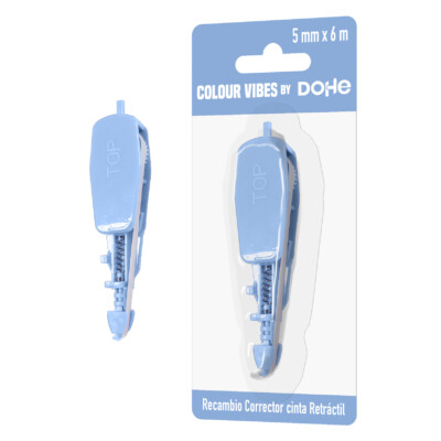 Dohe - Recambio Corrector cinta - Colour Vibes - Azul