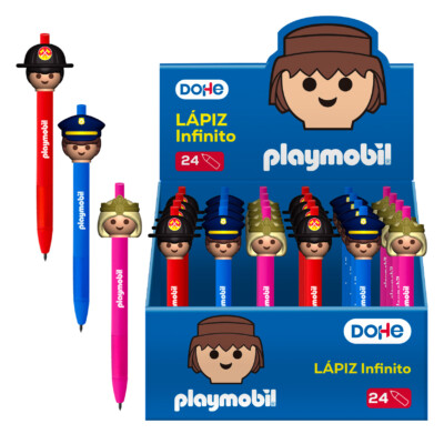 Dohe - Expositor Lápiz Infinito - Surtido - Playmobil