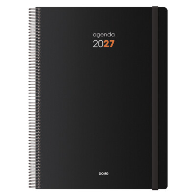 Dohe - Agenda Syncro - Día Página - 21 x 29 - Negro