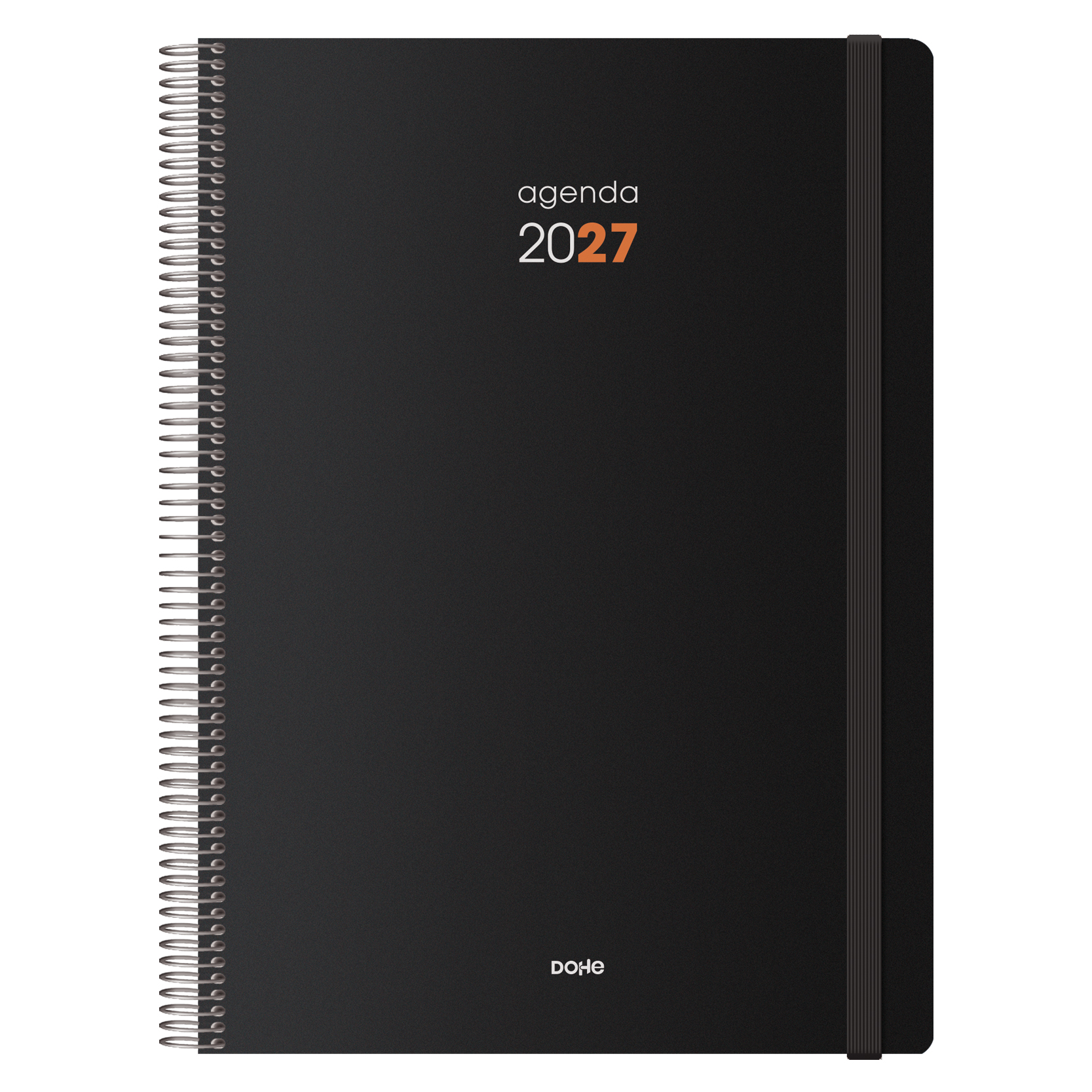 Dohe - Agenda Syncro - Día Página - 21 x 29 - Negro