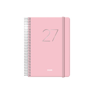 Dohe - Agenda Gloss - Día Página - 12,5 x 18 cm - Rosa