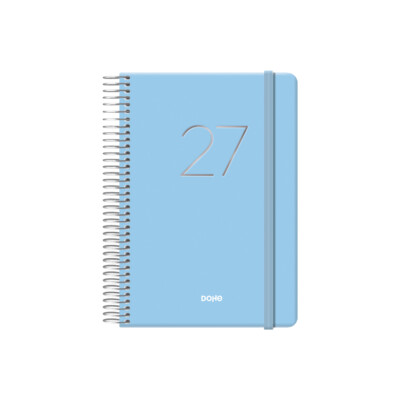 Dohe - Agenda Gloss - Día Página - 12,5 x 18 cm - Azul