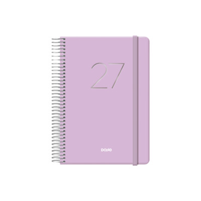 Dohe - Agenda Gloss - Día Página - 12,5 x 18 cm - Morado