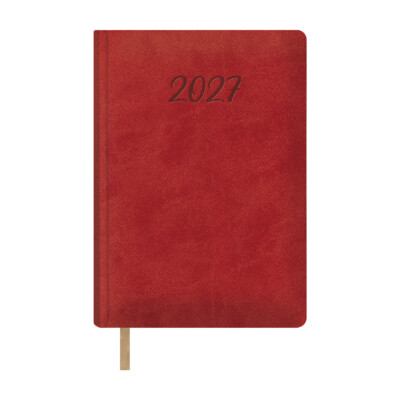 Dohe - Agenda Samba - Día página - 15 x 21 cm. - Color Rojo