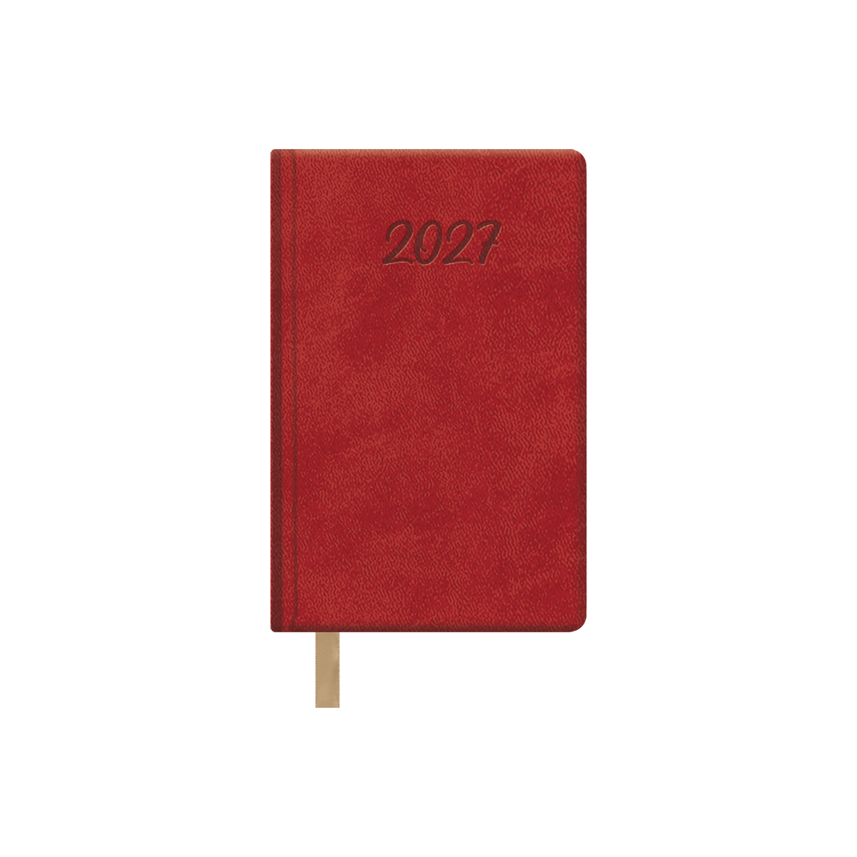 Dohe - Agenda Samba - Semana Vista Bolsillo - 8,5 x 13 cm. - Color Rojo