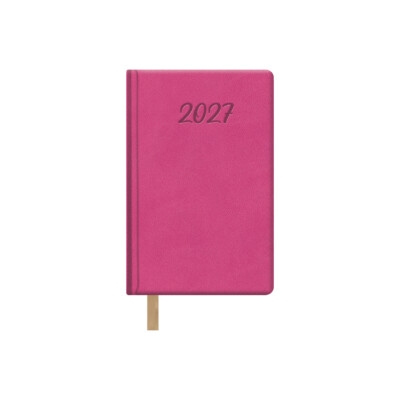 Dohe - Agenda Samba - Semana Vista Bolsillo - 8,5 x 13 cm. - Color Fucsia