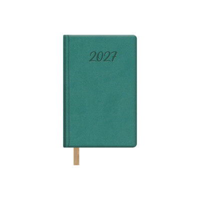 Dohe - Agenda Samba - Semana Vista Bolsillo - 8,5 x 13 cm. - Color Verde