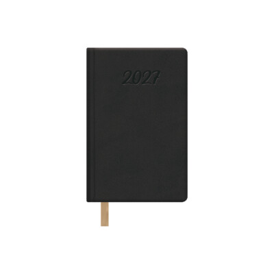 Dohe - Agenda Samba - Semana Vista Bolsillo - 8,5 x 13 cm. - Color Negro