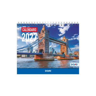 Dohe - Calendario pared - tamaño 15 x 21 cm. - Modelo Ciudades