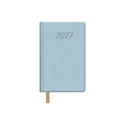 Dohe - Agenda Samba - Semana Vista Bolsillo - 8,5 x 13 cm. - Color Azul Claro