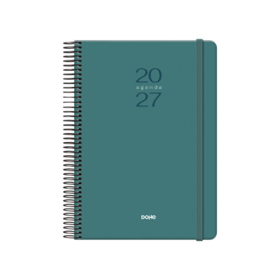Dohe - Agenda Évora - Día página - 14 x 20 cm. - Color Verde - Portugués