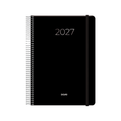 Dohe - Agenda Colour Vibes - Día Página - 15 x 21 cm - Negro