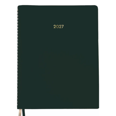 Dohe - Agenda Zenith - Semana Vista - 15 x 21 cm - Wireo - Negro